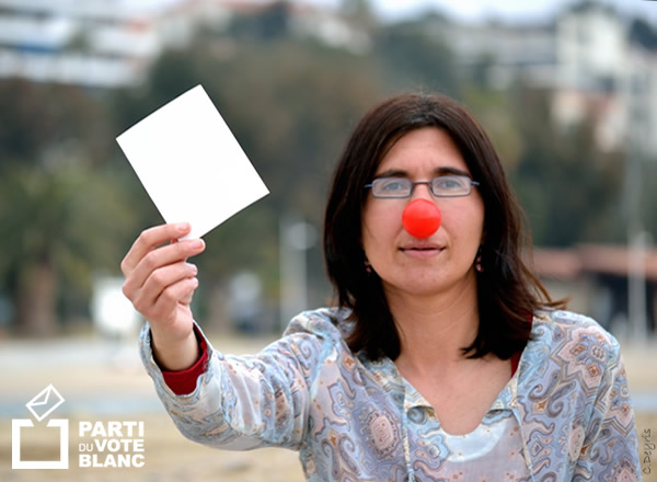 Nathalie Colucci soutient le Vote Blanc