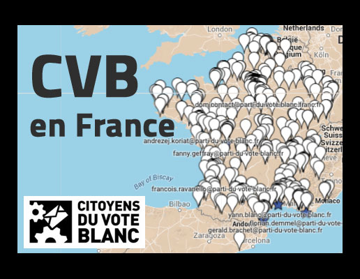 Les sympathisants des citoyens du Vote blanc